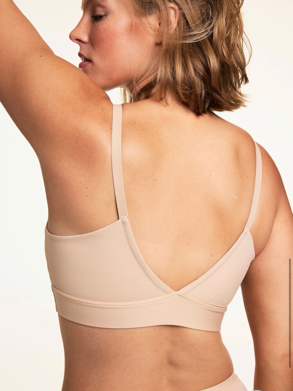 Harper Wilde Bliss Triangle Bralette - Nude - Picture 2 of 6